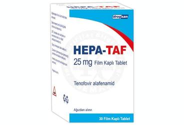 HEPA-TAF 25 MG таблетки покрытые оболочкой