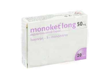 MONOKET LONG 50 MG DEGISTIRILMIS SALIMLI SERT KAPSÜL (20 капсулы)