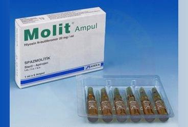 MOLIT 20 MG/ML IM/SC/IV раствор для инъекций (6 ADET)