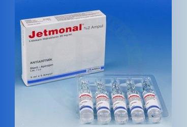 JETMONAL 100 MG/5 ML IV/IM/SC раствор для инъекций (5 ADET)