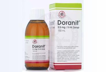 DORANIT 2,5 MG/5 ML 150 ML сироп