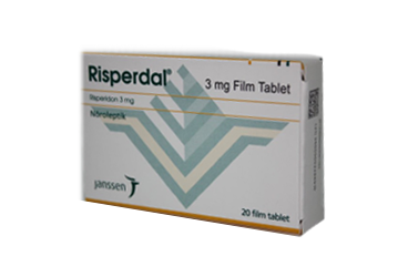 RISPERDAL 3 MG 20 таблетки покрытые оболочкой