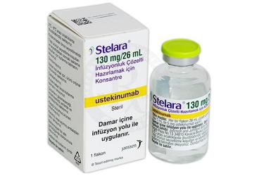 STELARA 130 MG / 26 ML раствор для инфузий HAZIRLAMAK ICIN KONSANTRE
