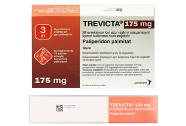 TREVICTA 175 MG внутримышечная инъекция ICIN UZUN SALIMLI суспензия