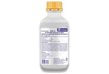 PF IZOTONIK SODYUM KLORUR CERRAHI KULLANIM ICIN IRRRIGASYON COZELTISI 1000 ML