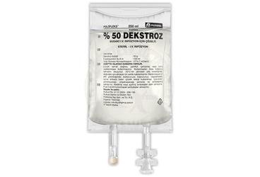 POLIFLEKS %50 DEKSTROZ SUDAKI SOLUSYONU 250 ML(PVC TORBA)SETSIZ
