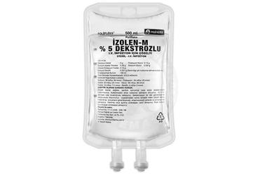 POLIFLEKS IZOLEN-M %5 DEKSTROZLU SOLUSYON 500 CC PVC SETSIZ