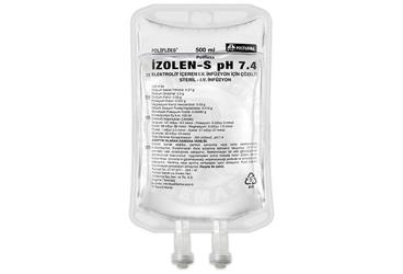 POLIFLEKS IZOLEN-S PH 7.4 ELEKTROLIT внутривенная инфузия ICIN COZELTI 500 ML SETLI
