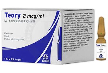 TEORY 2 MCG/ML IV раствор для инъекций
