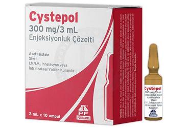 CYSTEPOL 300 MG/3 ML ENJEKSIYONLUK/раствор для инфузий