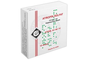 ATROPIN GALEN 0,25 MG 10 ампулы