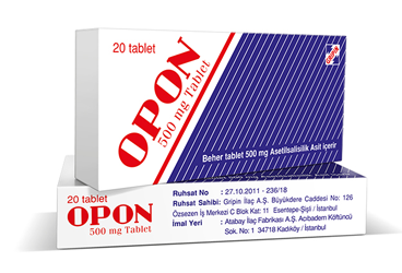 OPON 500 MG 20 таблетки