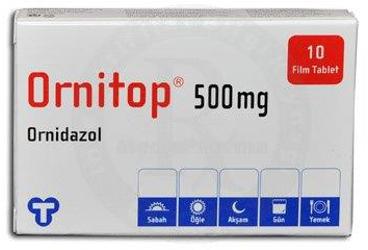 ORNITOP 500 MG 10 таблетки покрытые оболочкой