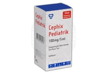 CEPHIX детский SÜSPANSİYON HAZ. İÇİN KURU порошок 100 MG/5 ML (50 ML)