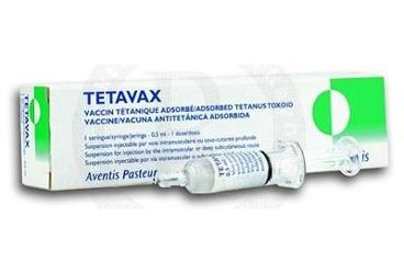 TETAVAX 0,5 ML ENJ. İÇİN SÜSP. 1 KULL. HAZ. ENJEKTÖR