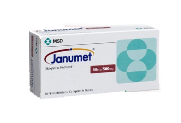 JANUMET 50/500 MG 56 таблетки покрытые оболочкой
