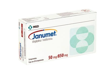 JANUMET 50/850 MG 56 таблетки покрытые оболочкой