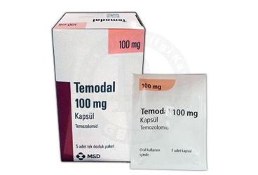 TEMODAL 100 MG твёрдые капсулы