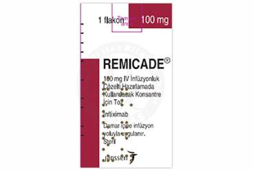 REMICADE 100 MG KONSANTRE внутривенная инфузия COZELTISI HAZIRLAMAK ICIN лиофилизированный порошок ICEREN 1 флакон