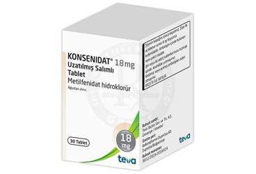 KONSENIDAT 18 MG таблетки с пролонгированным высвобождением (30 таблетки)