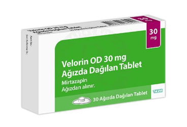 VELORIN OD 30 MG AGIZDA DAGILAN 30 таблетки