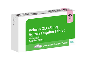VELORIN OD 45 MG AGIZDA DAGILAN 30 таблетки