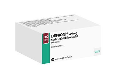 DEFRONI 500 MG SUDA DAGILABILEN 30 таблетки