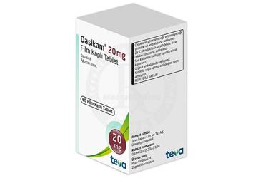DASIKAM 20 MG таблетки покрытые оболочкой (60 таблетки)