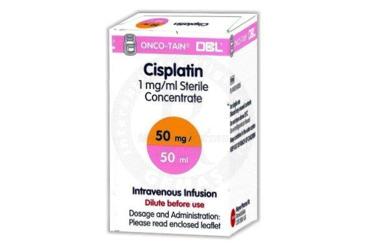 CISPLATIN DBL 50 ML 50 MG 1 флакон