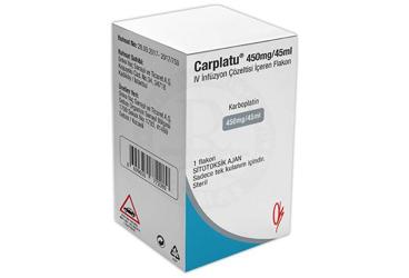 CARPLATU 450 MG/45 ML INFUZYON COZELTISI ICEREN флакон