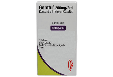 GEMTU 200 MG/2 ML KONSANTRE INFUZYON COZELTESI (1 флакон)