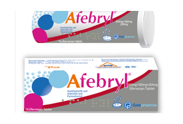 AFEBRYL 300 MG /300 MG/200 MG шипучие таблетки (16 таблетки)