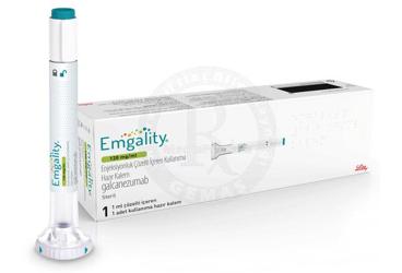 EMGALITY 120 MG/ML раствор для инъекций ICEREN готовый к применению KALEM (1 KALEM)
