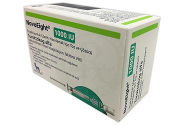NOVOEIGHT 1000IU раствор для инъекций HAZIRLAMAK ICIN порошок VE COZUCU