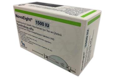 NOVOEIGHT 1500IU раствор для инъекций HAZIRLAMAK ICIN порошок VE COZUCU
