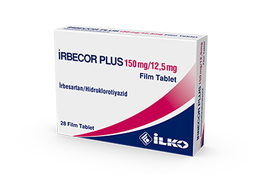IRBECOR Plus 150 MG /12,5 MG 28 таблетки покрытые оболочкой