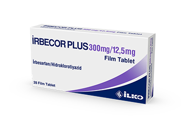 IRBECOR Plus 300 MG /12,5 MG 28 таблетки покрытые оболочкой