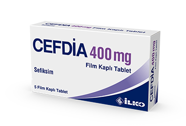 CEFDIA 400 MG 5 таблетки покрытые оболочкой