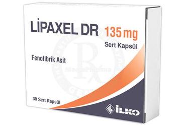 LIPAXEL DR 135 MG твёрдые капсулы (30 капсулы)