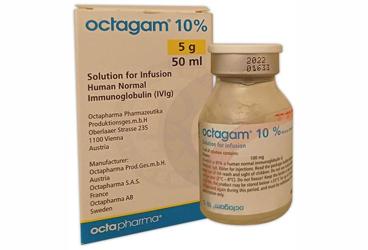 OCTAGAM 5 G/50 ML IV раствор для инфузий (1 флакон)