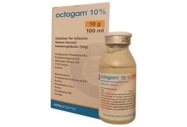 OCTAGAM 10 G/100 ML IV раствор для инфузий (1 флакон)
