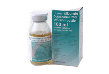 HUMAN ALBUMIN OCTAPHARMA %20 IV раствор для инфузий, 100 ML