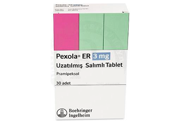 PEXOLA ER 3 MG UZATILMIŞ SALIMLI 30 таблетки