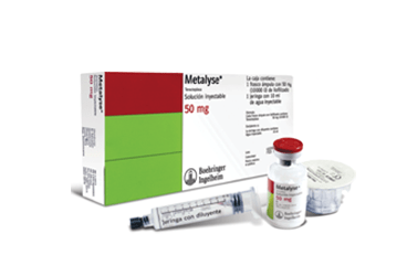 METALYSE 10000 U (50 MG) порошок для инъекций İÇEREN 1 флакон