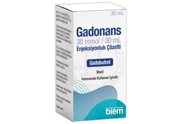 GADONANS 30 MMOL/30 ML раствор для инъекций (30 ML)