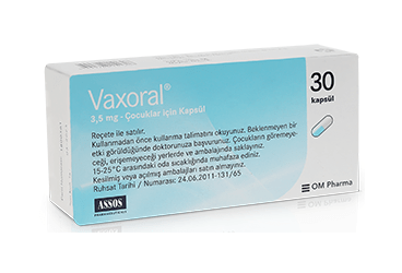 VAXORAL COCUKLAR ICIN 30 капсулы