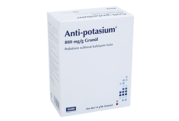 ANTI-POTASIUM 880 MG/G гранулы