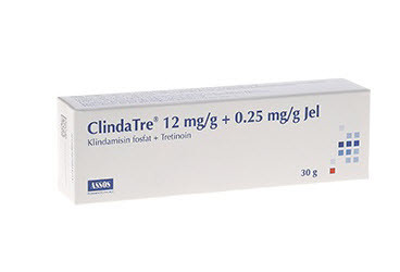 CLINDATRE 12 MG / G + 0,25 MG / G гель (30 G)