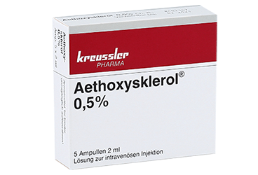 AETHOXYSKLEROL % 0.5 I.V. раствор для инъекций ICEREN ампулы ( 2 ML X 5 ампулы )