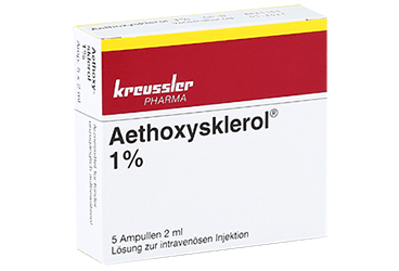 AETHOXYSKLEROL % 1 I.V. раствор для инъекций ICEREN ампулы ( 2 ML X 5 ампулы )